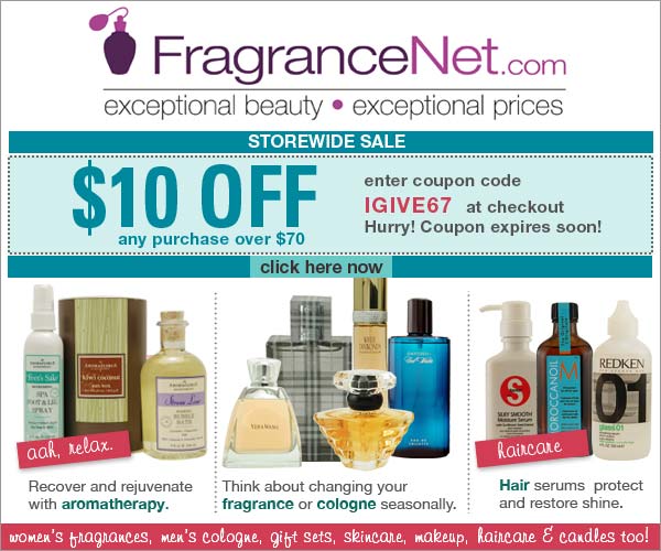 Storewide sale at FrangranceNet.com