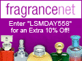 FragranceNet.com Coupon Code LSMDAY588 extra 10% off