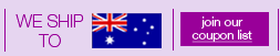 We ship to Australia