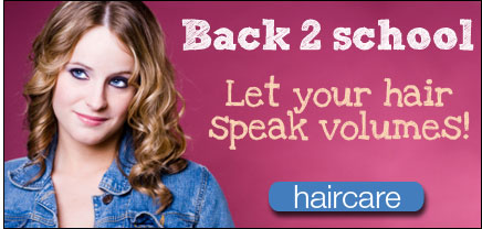 Back To School - let your hair speak volumes