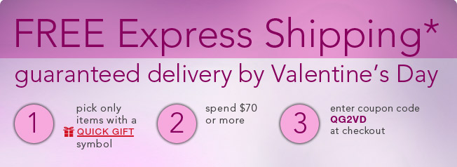 Free Express Shipping*