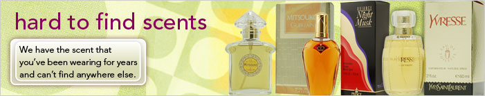 Hard to find Scents
