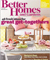 A borító Better Homes and Gardens Magazin