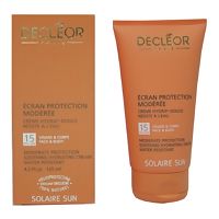 SKINCARE DECLEOR by DECLEOR Decleor Moderate Protection Sun Cream for Face & Body Spf 15--125ml/4.2oz,DECLEOR,Skincare