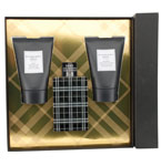 Burberry Brit Edt Spray 3.3 Oz & Aftershave Balm 3.3 Oz & Shower Gel
