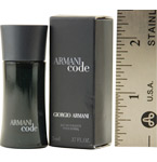 ARMANI BLACK CODE by Giorgio Armani - EDT .17 OZ MINI