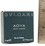 BVLGARI AQUA by Bvlgari - EDT .17 OZ MINI