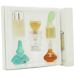 WOMENS LES MEILLEURS VARIETY by Cosmetic Laboratories - 5 PIECE MINI VARIETY WITH XS & VENT VERT & LAGUNA & OH LA LA & FANTASME EDT AND ALL ARE MINIS