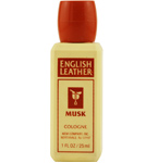 ENGLISH LEATHER MUSK by Dana - COLOGNE 1 OZ (PLASTIC TRAVEL SIZE)