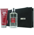 HABIT ROUGE by Guerlain - EDT SPRAY 3.4 OZ & ALL OVER SHAMPOO 3.4 OZ & TOILETRY BAG
