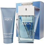 HERRERA AQUA by Carolina Herrera - EDT SPRAY 3.4 OZ & AFTERSHAVE BALM 3.4 OZ (TRAVEL OFFER)