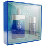COOL WATER DEEP by Davidoff - EDT SPRAY 3.4 OZ & DEODORANT STICK 2.4 OZ