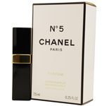 CHANEL #5 by Chanel - PARFUM SPRAY REFILLABLE .25 OZ