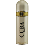 CUBA GOLD by Cuba - DEODORANT SPRAY 6.8 OZ