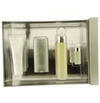 Perry Ellis 360 White By Perry Ellis EDT Spray 100ml & Aftershave Balm 90ml & Deodorant Stick Alcohol Free 2.75 Oz & EDT Spray .25 Oz Mini