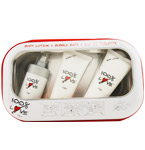 100% LOVE by Vapro International - EDT SPRAY 2.5 OZ & BODY LOTION 3.4 OZ & BUBBLE BATH 3.4 OZ