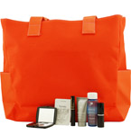 LANCOME by Lancome Travel Set ( Warm ): Lipstick+ ES Palette+ Definicils Curved Brush+ Serum+ Bi-Fa::