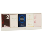 CHRISTIAN DIOR VARIETY by Christian Dior - 5 PIECE MINI VARIETY (LA COLLECTION) WITH DIOR ADDICT 2 & JADORE & MIDNIGHT POISON & DIOR ADDICT SHINE & MISS DIOR CHERIE & ALL ARE .17 OZ MINIS