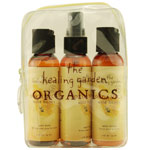 Healing Garden Organics By Coty Wild Honey-3 Piece With Body Lotion & Body Mist & Body Wash And All Are 60ml