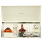 CALVIN KLEIN VARIETY by Calvin Klein - 5 PIECE WOMENS MINI VARIETY WITH OBSESSION & ETERNITY MOMENT & SECRET OBESSION & EUPHORIA & ETERNITY AND ALL ARE EAU DE PARFUM MINIS