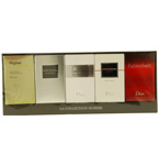 CHRISTIAN DIOR VARIETY by Christian Dior - 5 PIECE MINI VARIETY WITH HIGHER ENERGY & DIOR HOMME & EAU SAUVAGE & DIOR HOMME SPORT & FAHRENHEIT &  ALL ARE EDT .34 OZ MINIS