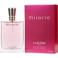 MIRACLE MIRACLE by Lancome EAU DE PARFUM SPRAY 3.4 OZ for WOMEN