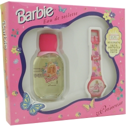 SET-EDT SPRAY 2.5 OZ & BARBIE WATCH SET-EDT SPRAY 2.5 OZ & BARBIE WATCH
