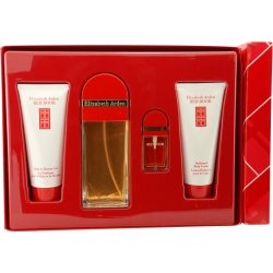 RED DOOR RED DOOR by Elizabeth Arden SET-EDT SPRAY 3.3 OZ & EDT SPRAY .33 & BODY LOTION 3.3 OZ & BODY CLEANSER 3.3 OZ for WOMEN