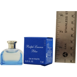 RALPH LAUREN BLUE by Ralph Lauren EDT .25 OZ MINI for WOMEN