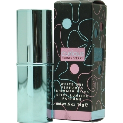 CURIOUS BRITNEY SPEARS by Britney Spears PERFUMED SHIMMER STICK .5 OZ for WOMEN