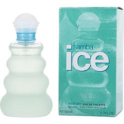 SAMBA ICE SAMBA ICE by Perfumers Workshop EDT SPRAY 3.3 OZ for WOMEN