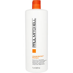 PAUL MITCHELL PAUL MITCHELL by Paul Mitchell COLOR PROTECT DAILY SHAMPOO GENTLE CARE FOR COLOR TREATED HAIR 33.8 OZ for UNISEX