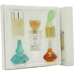 WOMENS LES MEILLEURS VARIETY by Cosmetic Laboratories SET-5 PIECE MINI VARIETY WITH XS & VENT VERT & LAGUNA & OH LA LA & FANTASME EDT AND ALL ARE MINIS for WOMEN