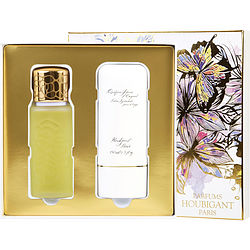QUELQUES FLEURS by Houbigant SET-EAU DE PARFUM SPRAY 3.3 OZ & BODY LOTION 5.1 OZ for WOMEN