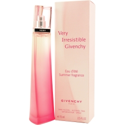 VERY IRRESISTIBLE SUMMER VERY IRRESISTIBLE SUMMER by Givenchy EAU D'ETE ALCOHOL FREE SPRAY 2.5 OZ for WOMEN