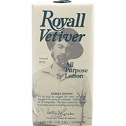 ROYALL VETIVER by Royall Fragrances AFTERSHAVE LOTION COLOGNE SPRAY 4 OZ for MEN