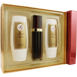 ROYAL SECRET by Five Star Fragrance Co. SET-COLOGNE SPRAY 3.3 OZ & BODY CREAM 3.3 OZ & BODY POLISH 3.3 OZ for WOMEN