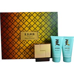 L LAMB L LAMB by Gwen Stefani SET-EAU DE PARFUM SPRAY 1.7 OZ & BODY LOTION 2.5 OZ & SHOWER GEL 2.5 OZ for WOMEN