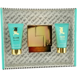 L LAMB L LAMB by Gwen Stefani SET-EAU DE PARFUM SPRAY 3.4 OZ & BODY LOTION 2.5 OZ & SHOWER GEL 2.5 OZ for WOMEN