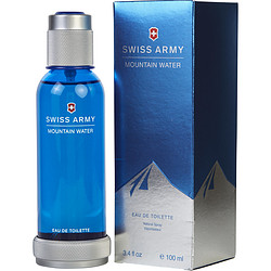 SWISS ARMY MOUNTAIN WATER by Swiss Army EDT SPRAY 3.4 OZ for MEN