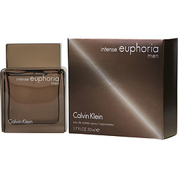 EUPHORIA MEN INTENSE by Calvin Klein EDT SPRAY 1.7 OZ for MEN