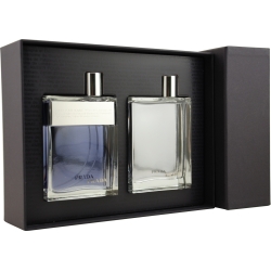 Prada Prada by Prada SET-EDT SPRAY 3.4 OZ & AFTERSHAVE 3.4 OZ (AMBER) for MEN