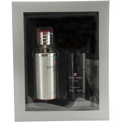 SWISS ARMY by Swiss Army SET-EDT SPRAY 3.4 OZ & DEODORANT STICK 2.5 OZ for MEN