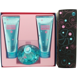 CURIOUS BRITNEY SPEARS by Britney Spears SET-EAU DE PARFUM SPRAY 3.3 OZ & BODY SOUFFLE 6.8 OZ & SHOWER GEL 6.8 OZ for WOMEN