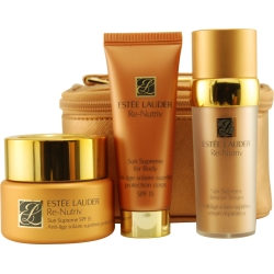 ESTEE LAUDER by Estee Lauder Travel Set Re Nutriv Sun Supreme Serum 30 ml Re Nutriv Sun Supreme SPF15 50ml Re Nutriv Sun Supreme for Body SPF 15 50ml Bag 3pcs1bag for WOMEN