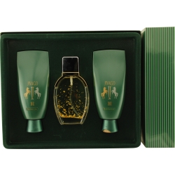 JIVAGO 24K by Jivago SET-EDT SPRAY 3.4 OZ & BODY LOTION 6.7 OZ & SHOWER GEL 6.7 OZ for MEN
