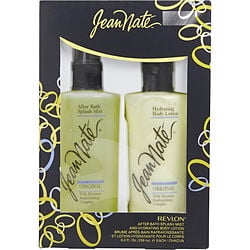 JEAN NATE by Revlon SET-AFTER BATH SPLASH MIST 8 OZ & BODY LOTION 8 OZ for WOMEN