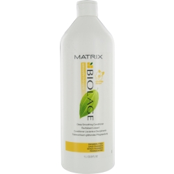 BIOLAGE by Matrix DEEP SMOOTHING CONDITIONER FOR SMOOTHES DRY AND UNRULY HAIR 33.8 OZ for UNISEX