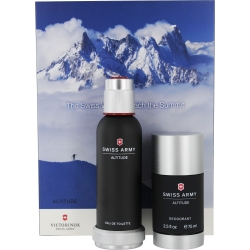 SWISS ARMY ALTITUDE by Swiss Army SET-EDT SPRAY 3.4 OZ & DEODORANT STICK 2.5 OZ for MEN