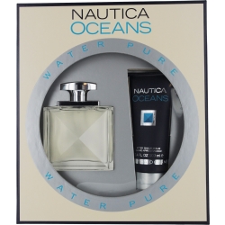 NAUTICA OCEANS NAUTICA OCEANS by Nautica SET-EDT SPRAY 3.4 OZ & AFTERSHAVE BALM 3.4 OZ for MEN
